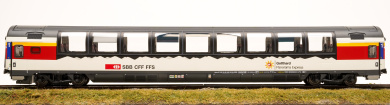 LS Models 47393 – 1. Klasse EC Panoramawagen -Gotthard Panorama Express- der SBB 