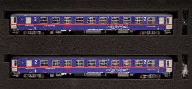 LS Models 97206AC – 2-teiliges Nightjet Liegewagen-Set der ÖBB/SBB  