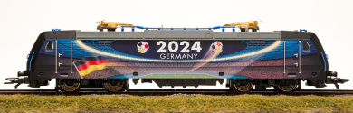 Märklin 36649 – Elektrolok BR 185.2 -Fußball EM 2024-, digital (mfx+/MM/DCC) & ESU Sound 