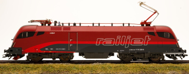 Märklin 39871 – Mehrzweck-Elektrolok Rh 1116 railjet -Taurus- der ÖBB, digital (MM/DCC) & ESU Sound  