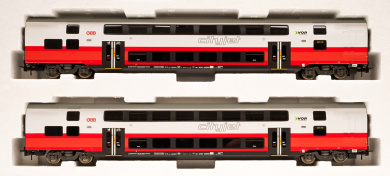 Jägerndorfer 16820 (AC) – 2-teilige Doppelstockwagen-Garnitur cityjet der ÖBB, Innenbeleuchtung 