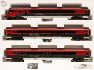 Jägerndorfer 11310 (AC) – 3-teilige Railjet-Garnitur der ÖBB, digital (DCC/MM) & Innenbeleuchtung 