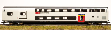 Roco 74714 – 1.Klasse Doppelstockwagen mit Gepäckabteil A IC2020 der SBB  