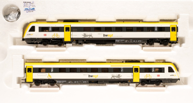 Piko 52207 (AC) – Dieseltriebzug BR 612 -bwegt- der DB AG, digital (mfx/DCC) & Innenbeleuchtung  