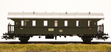 Märklin 4314 – 2.Klasse Einheitswagen -Donnerbüchse- Bi der DB, Innenbeleuchtung 