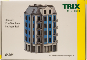 Minitrix 66308 – Bausatz Eck-Stadthaus im Jugendstil 
