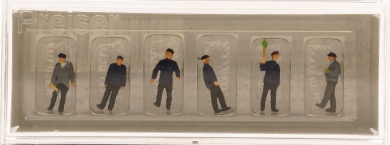 Preiser 79224 (N) – Bahnpersonal DB 