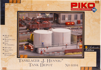 Piko 61104 (H0) – Bausatz Tanklager J. Hennig 