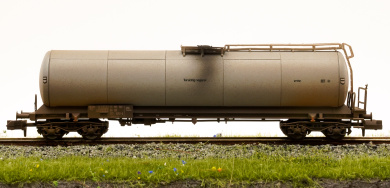 Brawa 67244 (N) – Kesselwagen Uahs-w der (D)DR, gealtert 