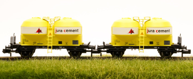 Arnold HN6066 – Silowagen-Set Ucs -JURA Cement- der SBB 