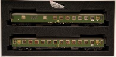 Hobbytrain 43038 – 2-teiliges Personenwagen-Set D1213 der DB 