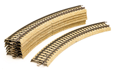 Märklin 5200 – 7 x Gebogenes Gleis R 473,4 , 30° 