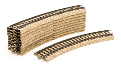 Märklin 5100 – 10 x Gebogenes Gleis R 360 , 30° 