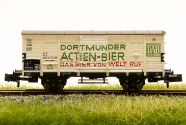 Minitrix 15433 – Wärmeschutzwagen DORTMUNDER ACTIEN-BIER (Bierwagen)  