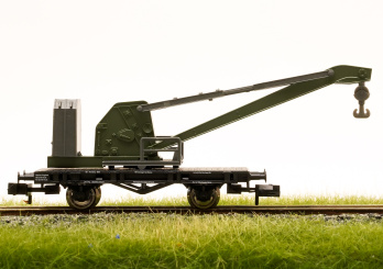 Fleischmann 850301 (N) – Kranwagen Bauart Wyhlen der DB 