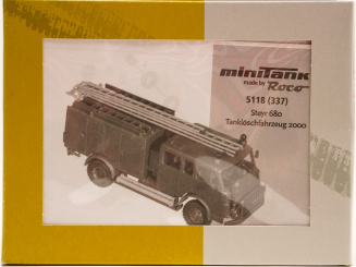 Roco 5118 (1:87) – Bausatz Steyr 586 Tanklöschfahrzeug 2000, Militärversion 