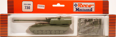 Roco 730 (1:87) – Panzerhaubitze 2000 der Bundeswehr, ohne Flecktarn  
