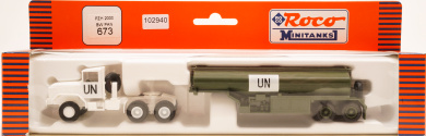 Roco 673 (1:87) – PZH 2000 BW PAN LKW UN Tankzug Army 