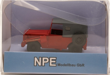 NPE 88061 (1:87) – IFA P3 Kübelwagen Feuerwehr 