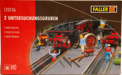 Faller 120136 (1:87) – 2 Untersuchungsgruben, Bausatz 