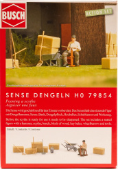 Busch 79854 (1:87) – Action Set: Sense dengeln 