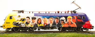 Rail Ad (AC) – Elektrolokomotive Rh1116 ÖAMTC der ÖBB, digital (MM/DCC), limited edition 