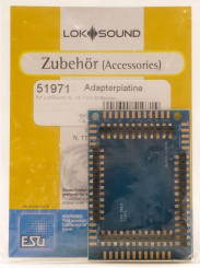 ESU 51971 – Adapterplatine für LokSound XL mit Stiftleisten 