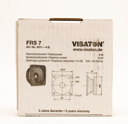 Visaton 2011-4Ohm – 65 mm Breitbandlautsprecher 