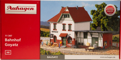 Auhagen 11347 (H0) – Bausatz Bahnhof Goyatz 