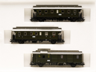 Märklin 43137 – 3-teiliges Personenwagen-Set Donnerbüchsen der DRG 