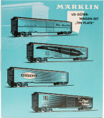 Märklin 45712 – US-Güterwagen-Set Tin Plate 