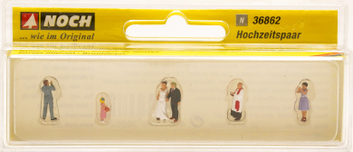 Noch 36862 (N) – Hochzeitspaar, 6 Figuren 