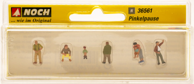 Noch 36561 (N) – Pinkelpause, 6 Figuren 