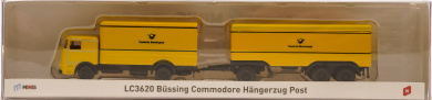Lemke LC3620 (N) – Büssing Commodore Hängerzug, Post 