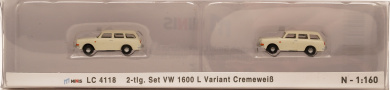 Lemke LC4118 (N) – 2er Set VW 1600 L Variant, Cremeweiß 