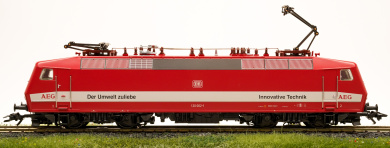 Märklin 3754 – Mehrzweck-Elektrolok BR 120 -AEG Der Umwelt zuliebe- der DB, digital (MM/DCC) & Sound 