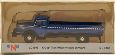 Lemke LC3303 (N) – Krupp Titan Pritsche, blau-schwarz 
