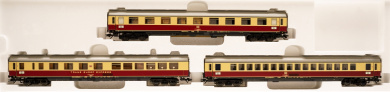 Trix 23427 – 3-teiliges TEE-Schnellzugwagen-Set Bavaria der DB 