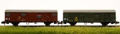 Fleischmann 831513 (N) – 2-teiliges Bahnpostwagen-Set 2ss-t/13 und 2s-t/11 der DBP 