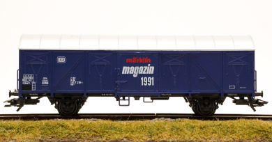 Märklin 84627 – Gedeckter Güterwagen Märklin Magazin 1991 
