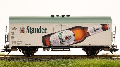 Märklin 45030 – Bierkühlwagen Ibopqs der Privatbrauerei Jacob Stauder GmbH & Co. KG, Essen 