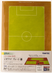 Tomytec 255116 (N) – Bausatz Fußball und Baseballplatz 
