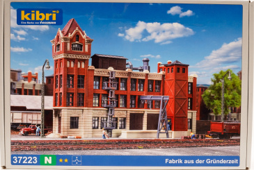 Kibri 37223 (N) – Bausatz Fabrik aus Gründerzeit 