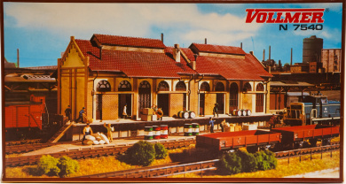 Vollmer 7540 (N) – Bausatz Güterschuppen 