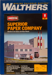 Walthers 933-3237 (N) – Bausatz Papierfabrik 