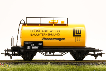 Märklin 00754-24 – Kesselwagen -Leonard Weiss GmbH- Wasserwagen eingestellt bei der DB  