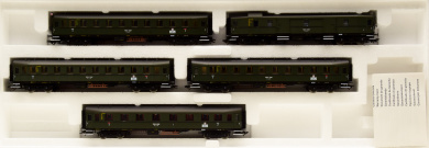 Märklin 42265 – 5-teiliges Schnellzugwagen-Set -Hechtwagen- der DRG 