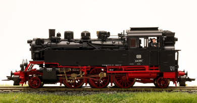 Roco 68200 (AC) – Tender-Dampflok BR 64 -Bubikopf- der DB, digital (MM/DCC) & Telex-Kupplung 