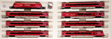 Roco 5520002 (AC) – 8-teiliges Zugset -100 Jahre ÖBB- mit Elektrolok Reihe 1116 der ÖBB, digital (DCC/MM) & Sound 