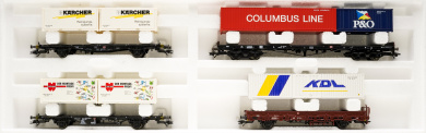 Märklin 47681 – Güterwagen-Set Containertransport der DB AG 
